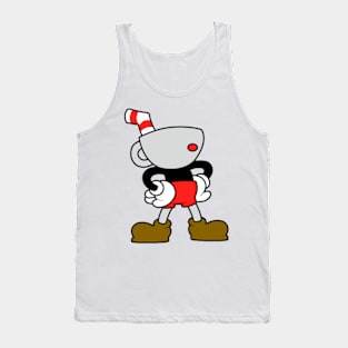 Cuphead Minimalist Tank Top